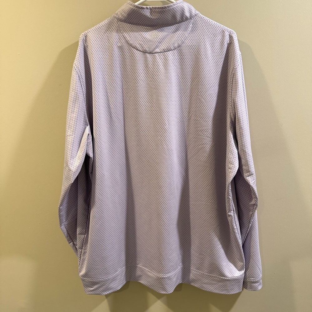 Peter Millar Lavender/Pink Patterned Pullover - image 4